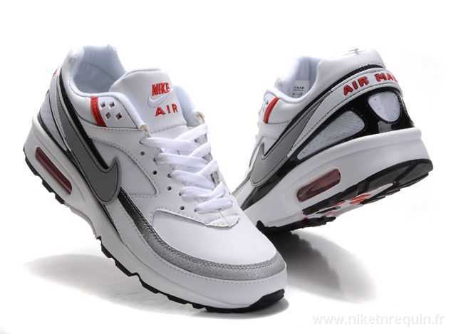 Air Max Bw Chaussures Gris Et Blanc Nouveau Style